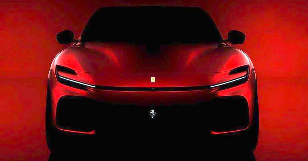 Ferrari ha publicado las primeras imágenes del Purosangue