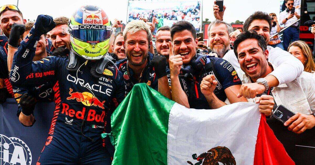 Checo Pérez se impone en Bakú sobre Verstappen