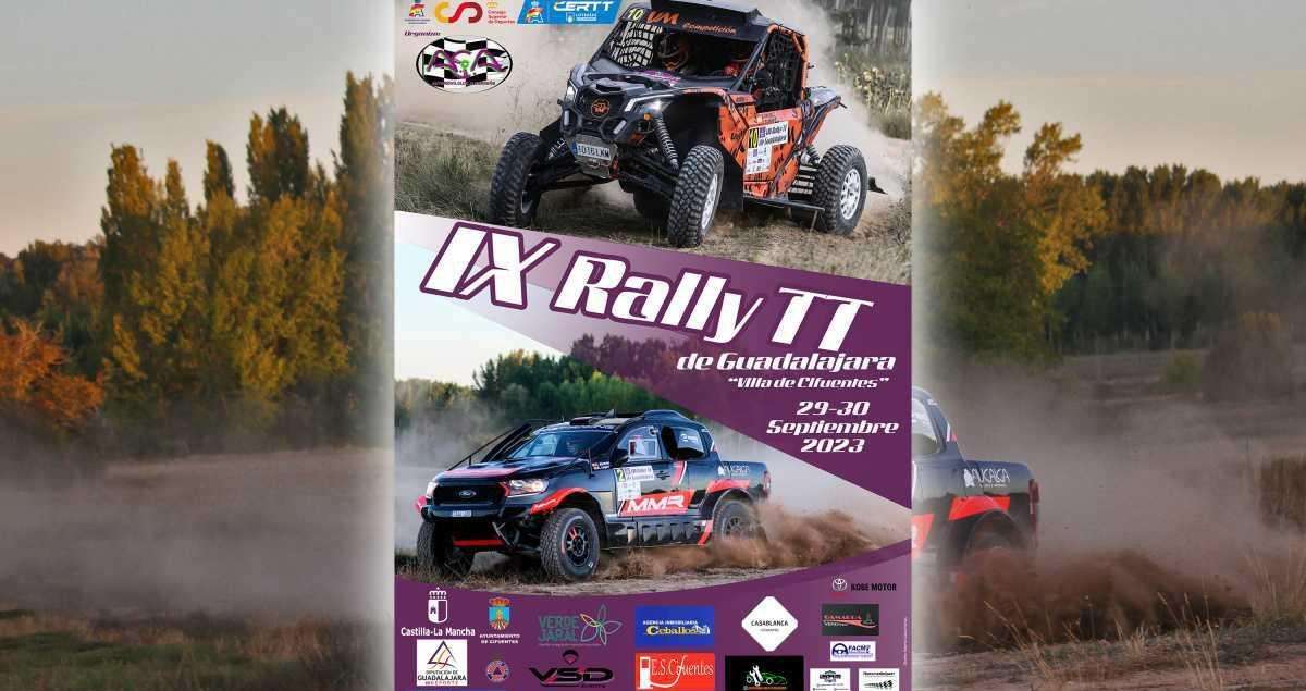 Horarios, itinerario y participantes del IX Rallye TT Guadalajara