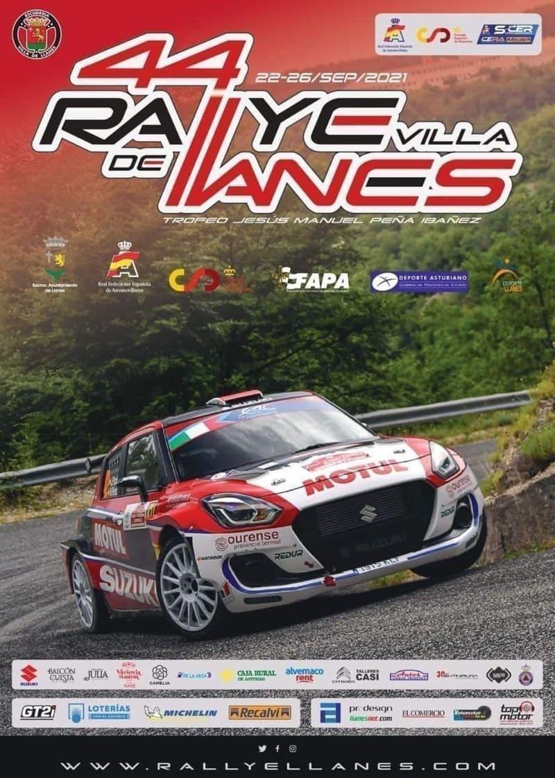 44 edición del Rallye Villa de Llanes 2021