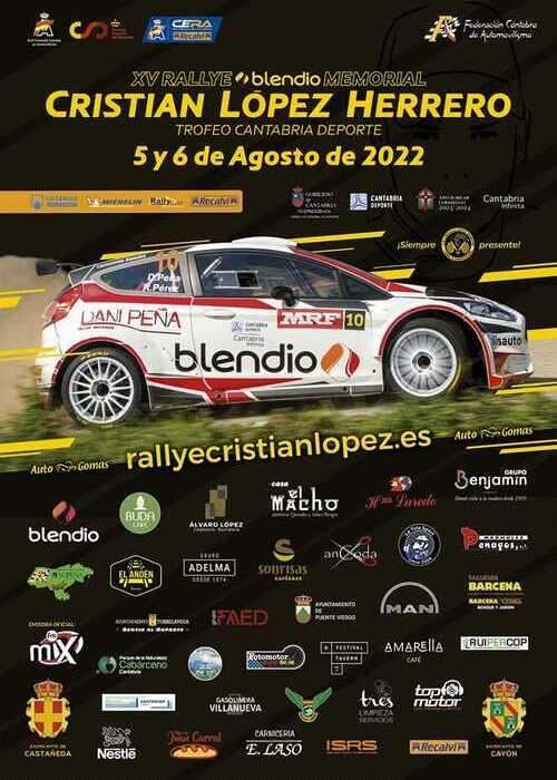 Streaming XV Rallye Blendio Cristian López